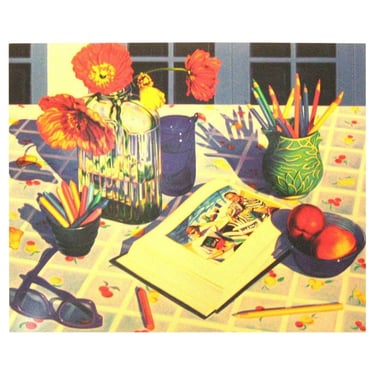Dj Hall "Still Life" Screen Printed Lithograph Print Limited 157/250 Signed 