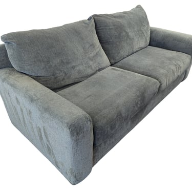 Gray Oversized Couch w/ Hide-a-Bed