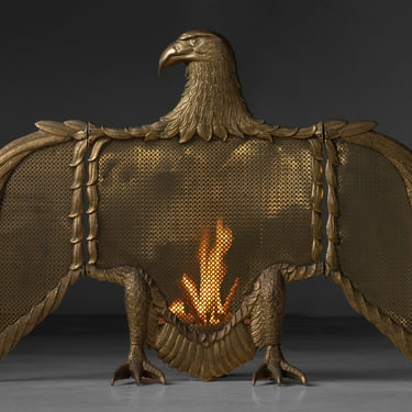 Eagle Fire Screen