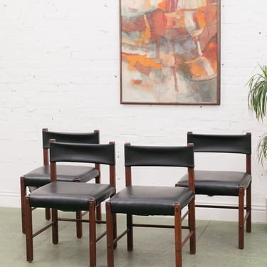 Black 1970’s Chairs