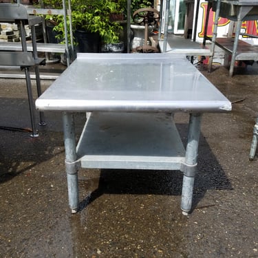 Small Stainless Steel Prep Surface 24 w x 20.5 h x 30 d