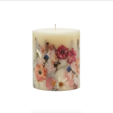 ROSY Apricot Rose Candle (Curbside & in-store pick up only)