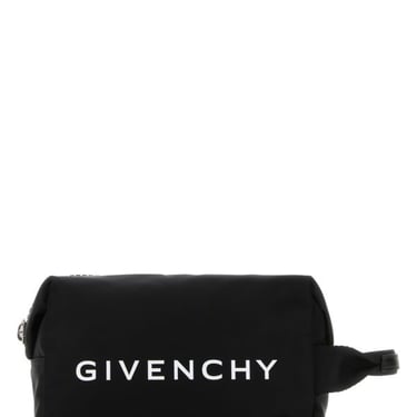 Givenchy Man Black Nylon G-Zip Beauty-Case