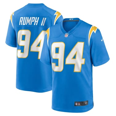 Men's Nike Chris Rumph II Powder Blue Los Angeles Chargers Game Jersey