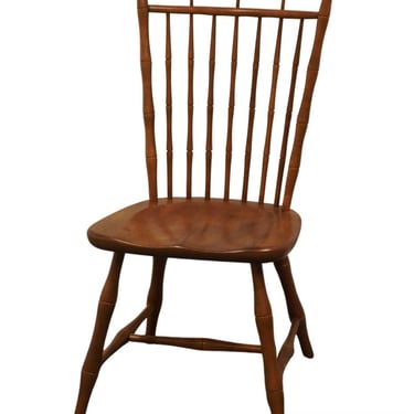 ETHAN ALLEN Circa 1776 Collection Solid Hard Rock Maple Colonial Early American Dining Side Chair 18-6801 