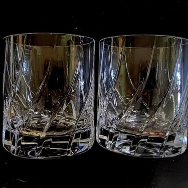 2 Mikasa Olympus Double Old Fashioned Glasses 