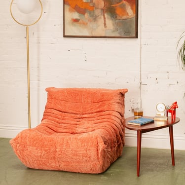 Slouchy Orange Low Profile Chair