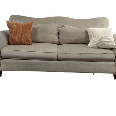 Taupe Mid Century Couch