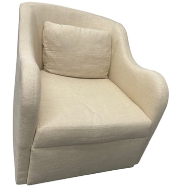 Beige Swivel Accent Chair SM216-3