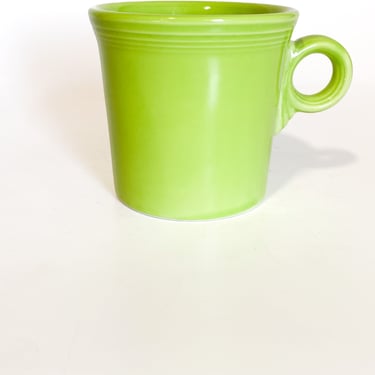Lime Green Ring Handle Mug