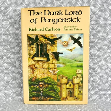 The Dark Lord of Pengersick (1976) by Richard Carlyon - Hardcover - first American edition 