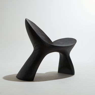 FAUTEUIL ANETOS EN BOIS NOIR