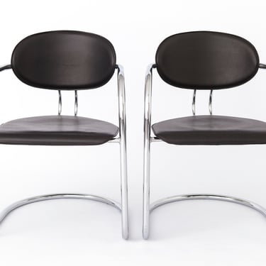 2 Vintage Chairs by Effezeta, 1980s, Italy 