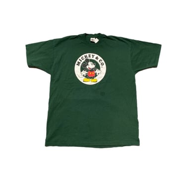 (3XL) Dark Green Mickey & Co Disney T-Shirt 090122 JF