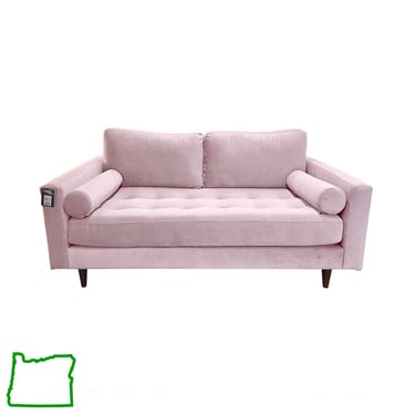 Bench Apt. Sofa in Pink