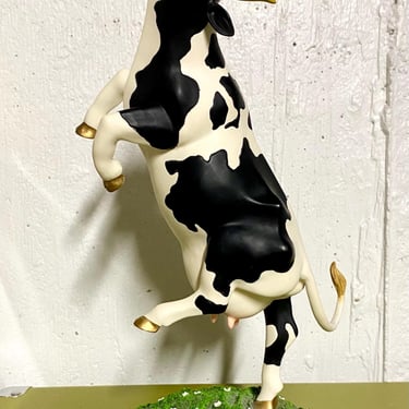 Vintage Westland Cow Parade Figurine~  Cow Parade Vintage Cow Parade "Daisy's Dream" 2001 Limited Numbered Edition Figurine #9131 ~ Cow Art 