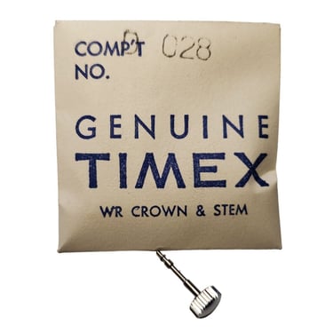 Genuine Timex Stem & Crown NOS 21572570 D028 