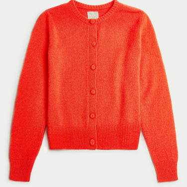 The Kadria Cardigan - Cashmere - Cherry