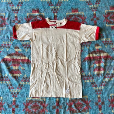 Vintage Deadstock 1970s Sportswear Athletic T Shirt 