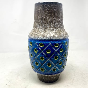 Exquisite Mid-Century Modern Vase, by OCA Kronach & Bitossi circa 1963 