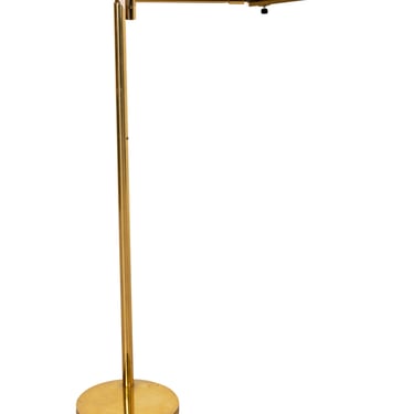 Vintage Koch & Lowry Brass Floor Lamp