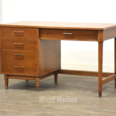 Mid Century Modern Walnut Desk 