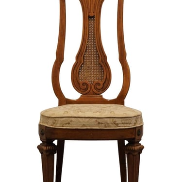 THOMASVILLE FURNITURE Villa d'Este Italian Provincial Caned Splat Back Dining Side Chair 360-3864 