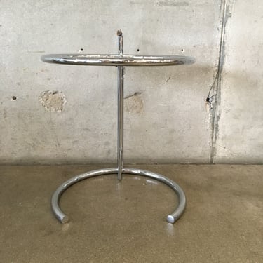 Glass And Chrome Table