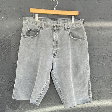 Wrangler Grey Cut Off Shorts