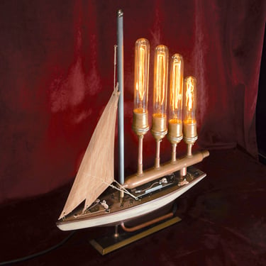 Illuminated Light Ship 