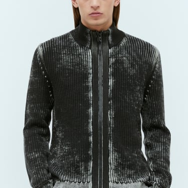 Diesel Men K-Arini Zip-Up Knit Sweater