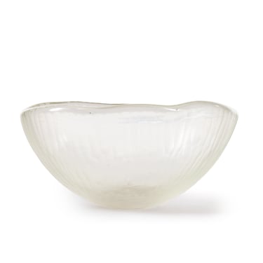 Organically Shaped Round Bowl Attributed to Carlo Scarpa