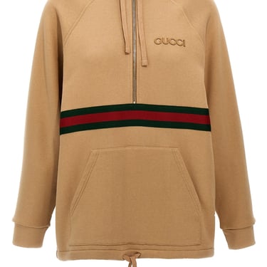 Gucci Women Web Tape Hoodie