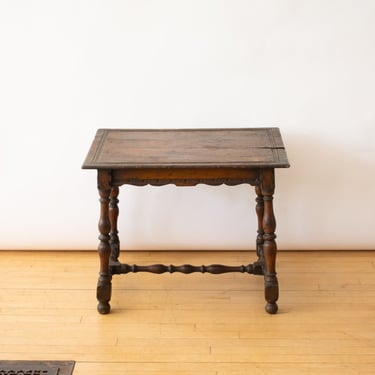 Antique English Oak Tavern Table