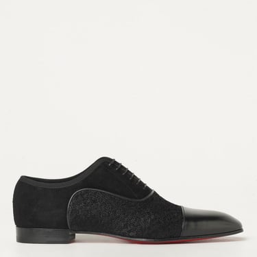 Christian Louboutin Brogue Shoes Men Black Men