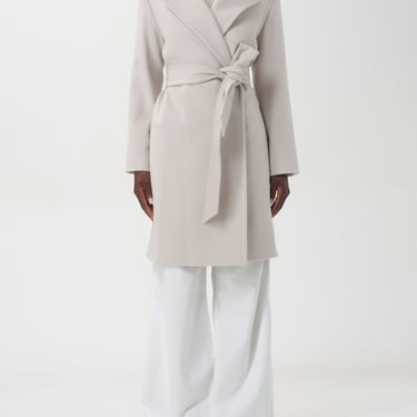 Max Mara Studio Coat Woman Beige Women