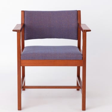 1 of 2 Børge Mogensen Vintage Armchair 1960s for Fredericia Stolefabrik 