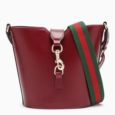 Gucci Rosso Ancora Mini Bucket Bag Women