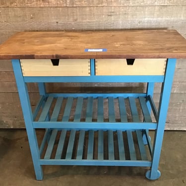 Painted Ikea Kitchen Cart (Tacoma)