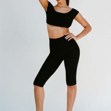 Gil Rodriguez Capri Legging - Black