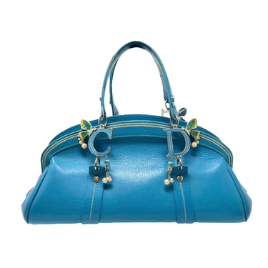 Dior Blue Butterfly Detective Bag