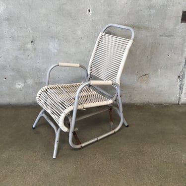 Vintage Mid Century Modern Ames Aire Patio Glider Chair