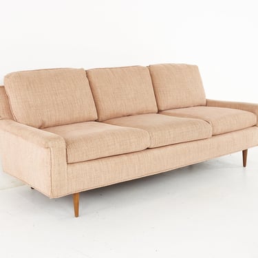 Milo Baughman for Thayer Coggin Style Mid Century Sofa with New Upholstery - mcm 