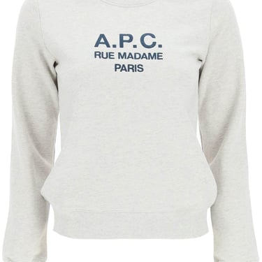 A.P.C. Women Tina Sweatshirt With Embroidered Logo