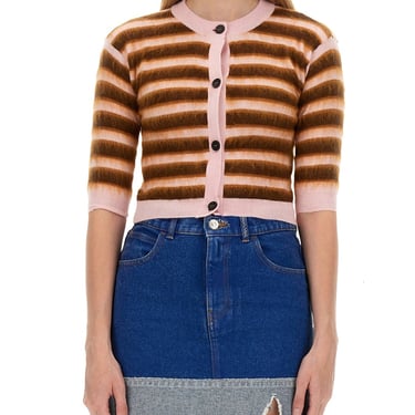 Marni Women Cardigan With Stripe Pattern