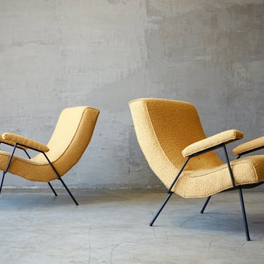 Pair of Adrian Pearsall Style Lounge Chairs 