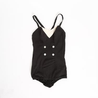 Catalina Tuxedo one piece  | Vintage 50s Catalina  swimsuit 