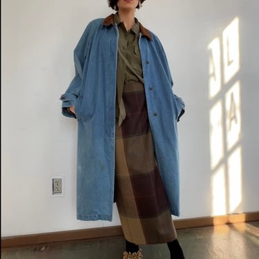 80s Ralph Lauren Denim Duster (S/M)