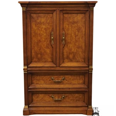 WHITE OF MEBANE Corinthian Collection Grecian European Burled Walnut 40