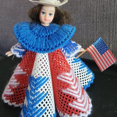 Patriotic Theme Doll Election Day decorations Veterans Day 